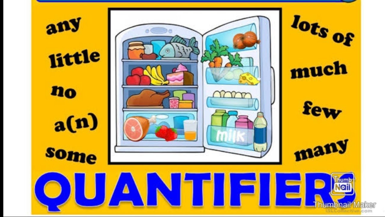 Quantifiers ( few, a few, much, many, little, a little, lots of, a lot ...