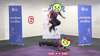 Mastering the Plank Jump Over