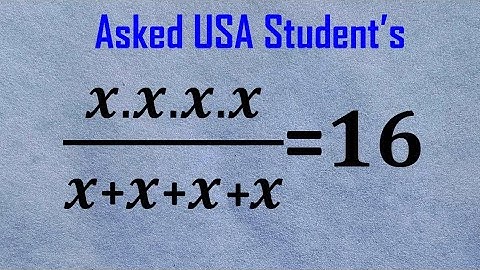 France | Can You solve? | A tricky maths olympiad question solution :X=?