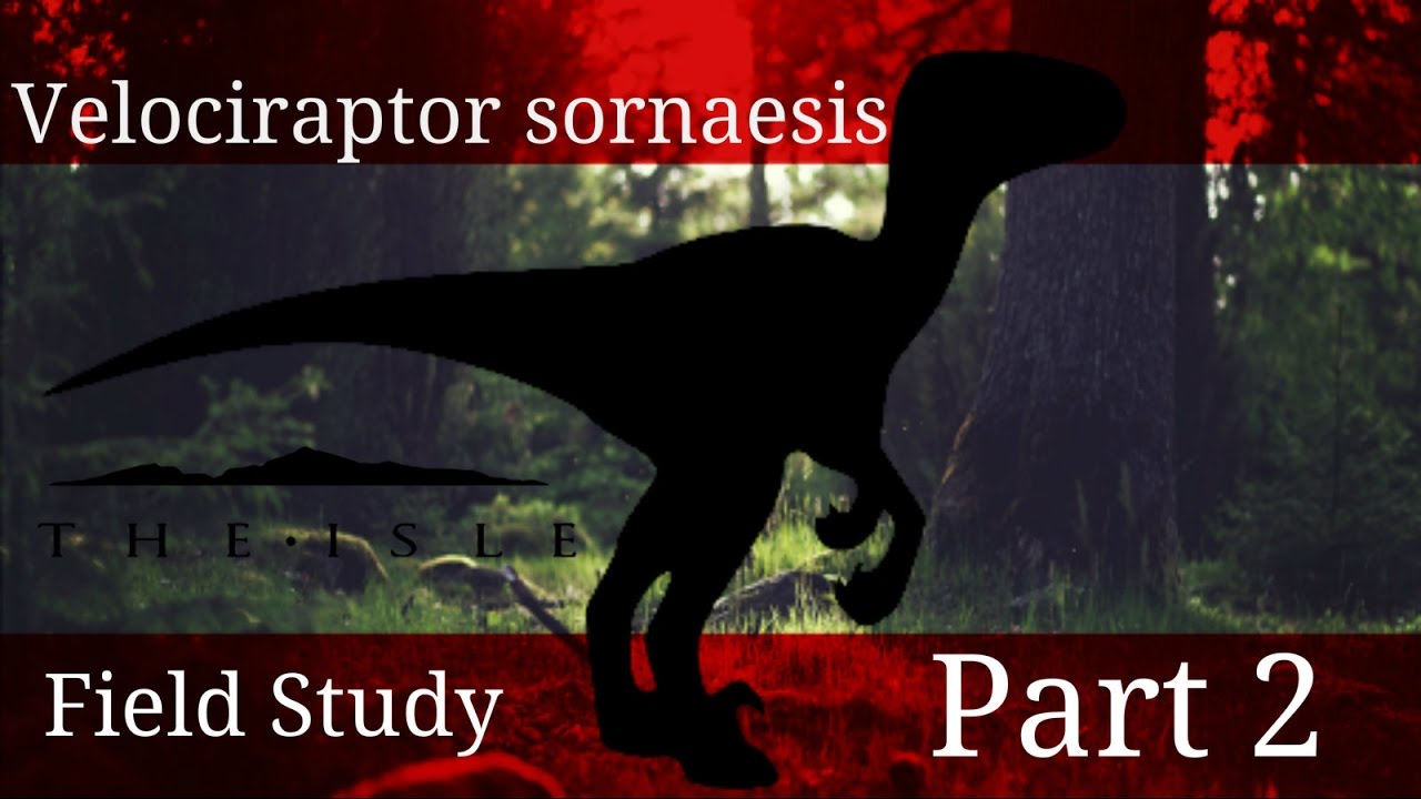 [Journey Through Isla Sorna] Velociraptor Sornaensis (Utahraptor) Field ...