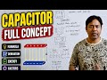 Capacitor Full Concept: Polarization, Dielectric, Energy &amp; Series-Parallel Connection | Class 12,JEE