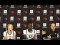 Kennedie Shuler, Néné Sow, Scott Rueck | Oregon State WBB Postgame vs. Seattle