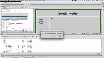 HTML & CSS - making a skeleton site