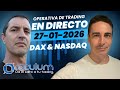 🔥 Trading en Vivo: Operando DAX &amp; Nasdaq 🚀 | Sesión Chill con Traders ☕️22/01/26
