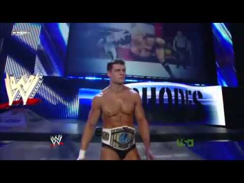 Cody Rhodes Debuts New Entrance Theme WWE RAW 2011 11 14 