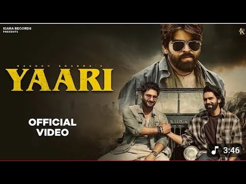 Yaari (Official Music Video) Masoom Sharma  ke Gane | Rohit Lamba, Vinay Yadav | New Haryanvi Songs