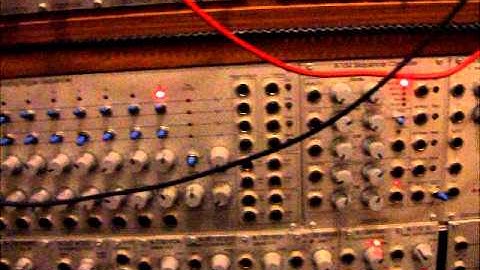 Din Sync OSC303 modular patch 2 - with spring reverb