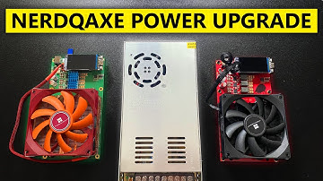 Power Supply Upgrade For NerdQaxe++ Overclocking