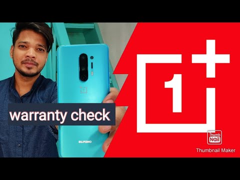 How to check oneplus phone warranty all devices - YouTube