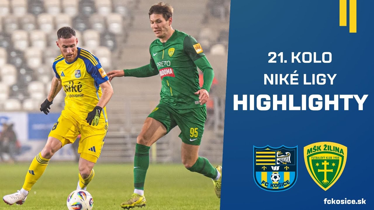 FC Košice - MŠK Žilina 2:2 21. kolo Niké liga