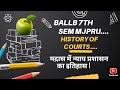 मद्रास में न्याय प्रशासन का इतिहास l HISTORY OF COURTS BALLB 7TH SEM MJPRU