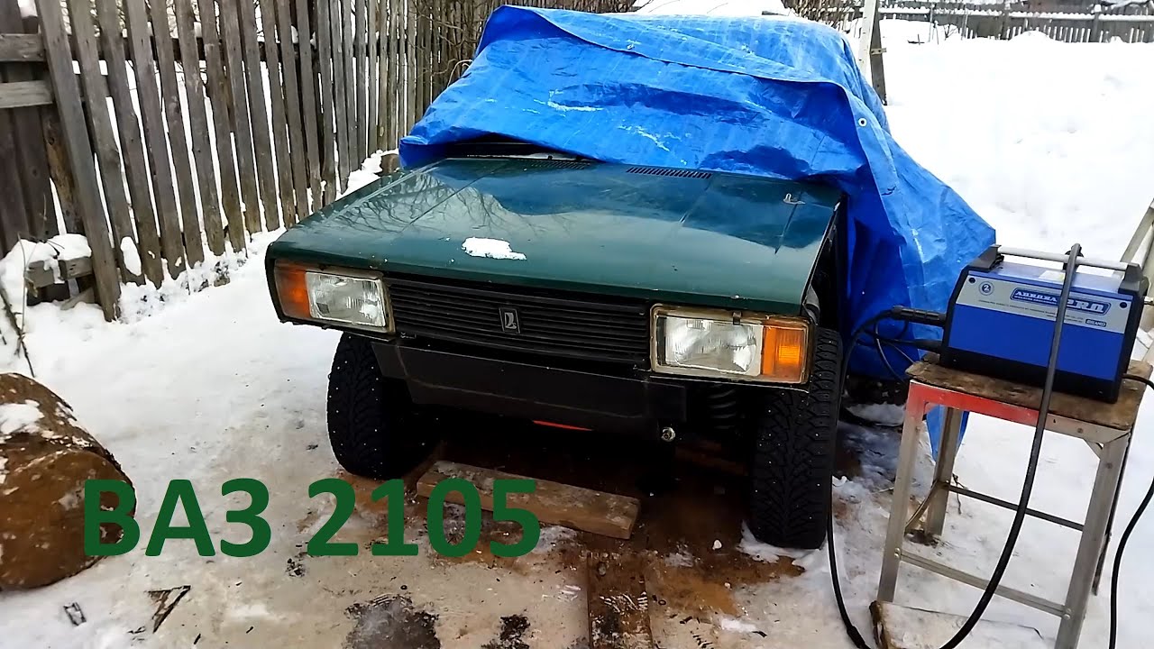 Установка замка на капот крокодильчик - \"алигатор\" ВАЗ 2105. 2мм ...