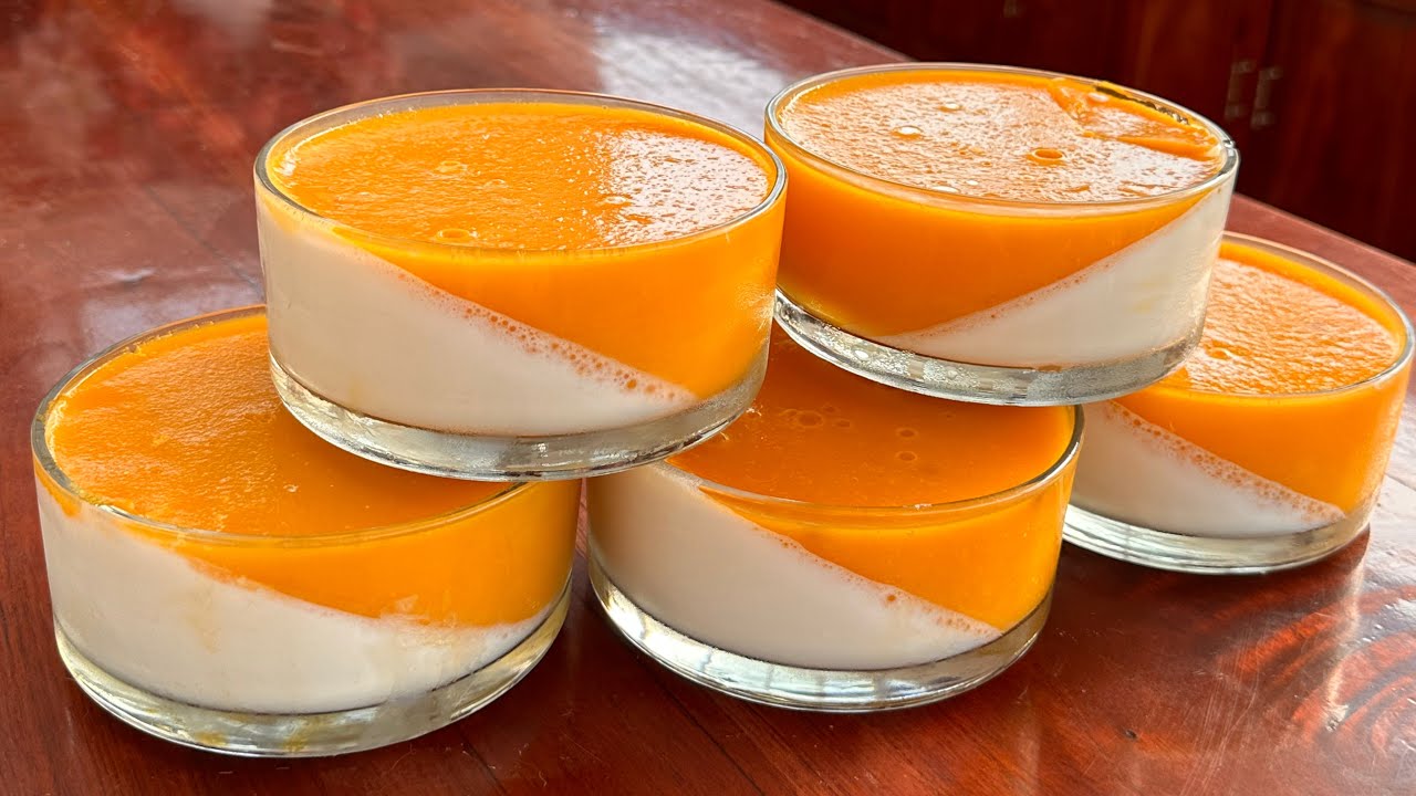 Si tienes mangos prepara este exquisito postre 🥭🥭🥭