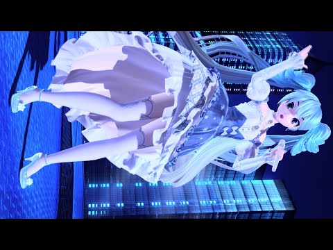 スマホ用大画面 縦画面【PDAFT】Sharing The World　初音ミク HATSUNE MIKU Project Diva Vertical View