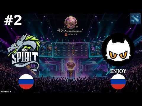 МИПОШКА ВСПОМНИЛ ДРАФТ КОТОРЫМ ОНИ ПОБЕЖДАЮТ | Spirit vs Enjoy #2 (BO3) The International 2026