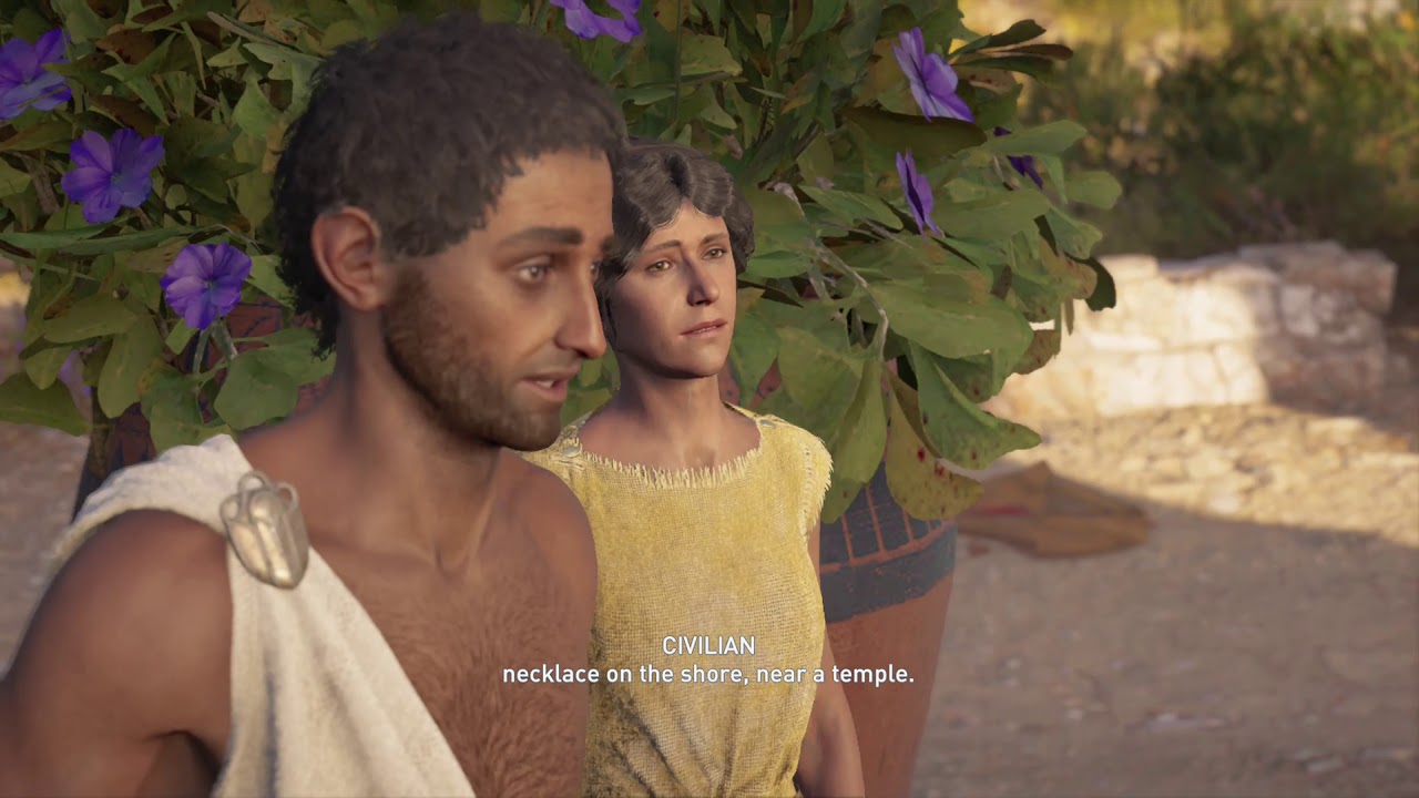 Npc Dialogues Assassins Creed Odyssey Part 1 Youtube