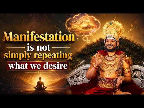 Manifestation is not simply repeating what we desire