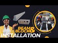 Beam & Block installation Process