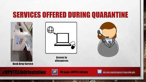 Upvtc library Orientation in the new Normal