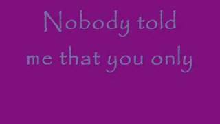 Let Me Be The One - Jimmy Bondoc chords