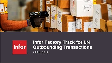 Outbounding Transaction in Infor Factory Track for LN