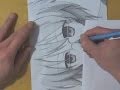 涼宮ハルヒの憂鬱　１１０分で長門有希描いてみた