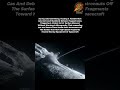 Blasting trapped gas while asteroid mining