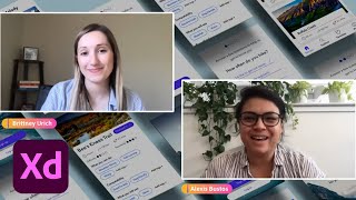 Design a Mobile Cooking App with Brittney Urich and Alexis Bustos - 1 of 2 | Adobe Creative Cloud screenshot 1
