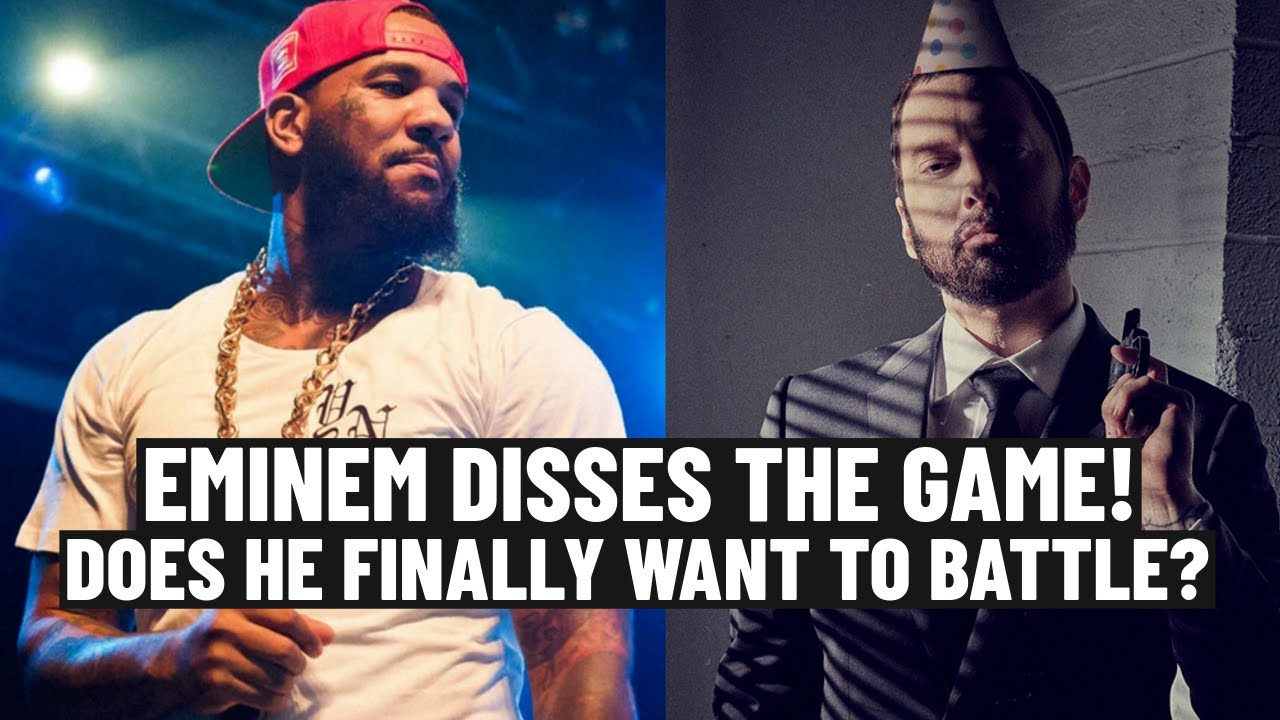 Eminem DISSES The Game😬Does He Finally Want To BATTLE?🤔 - YouTube