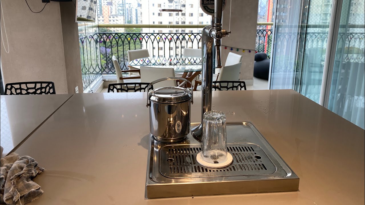 Chopeira torre naja congelada !! Refrigeração sem firulas