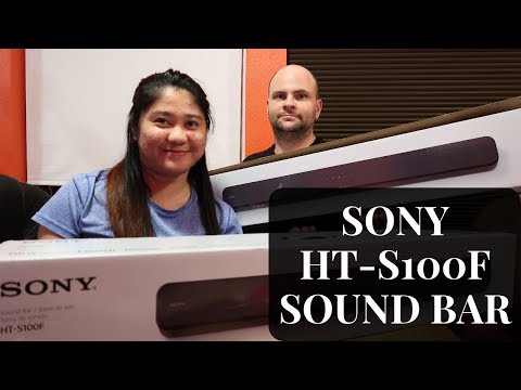 UNBOXING SONY HT-S100F SOUND BAR