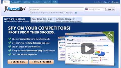 KeywordSpy™ Video #01 - An Overview of KeywordSpy™ Research