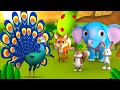 Animals Dance Competition in Jungle Story in Telugu | డ్యాన్స్ పోటీలు తె...
