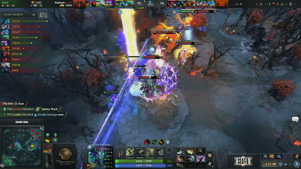 CENTAUR 3 MAN STUN | TNC VS FNATIC | DOTA CLIPS