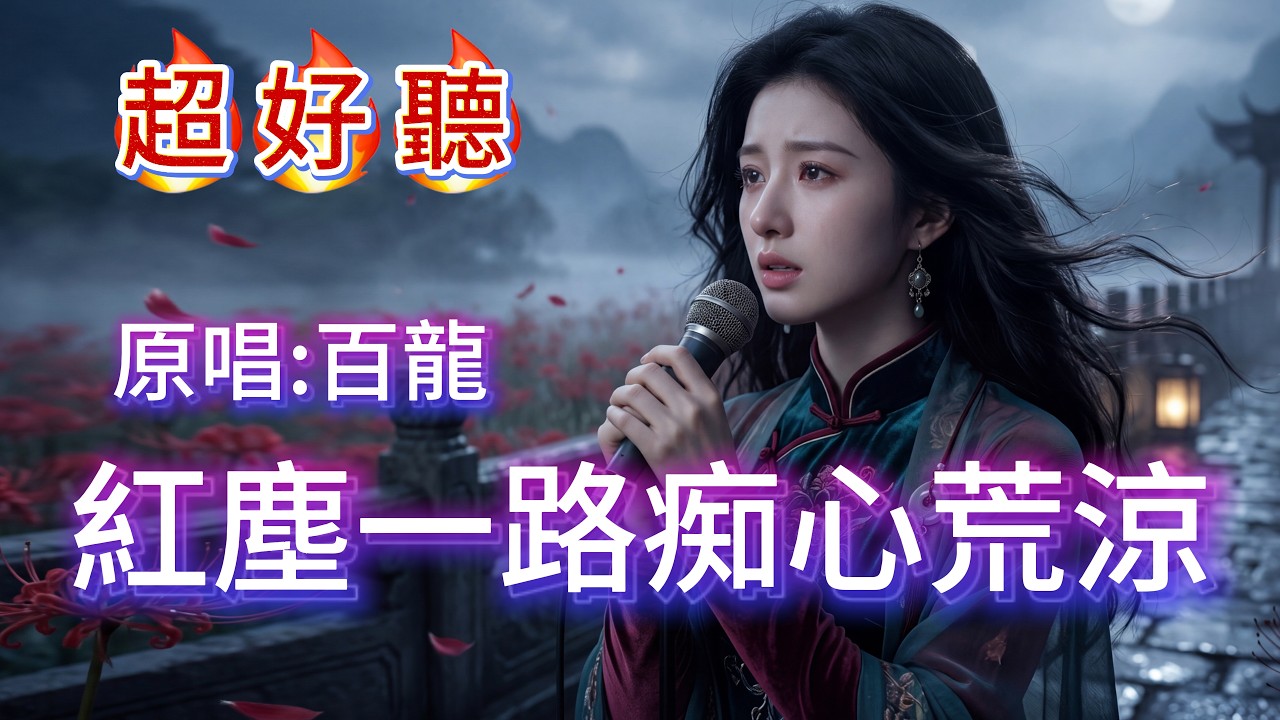 超好聽｜《紅塵一路痴心荒涼》一碗忘情湯，斷得了相思嗎🥀｜原唱：百龍#傷感歌曲#情歌#華語經典｜#歌曲 #song #Cover #Mandopop
