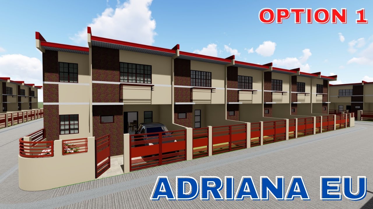 HOUSE EXTENSION OPTION 1 - ADRIANA END UNIT // LUMINA HOMES, INC.