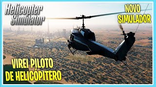 Helicopter Simulator Depois de 2 horas consegui levantar voô Novo Simulador screenshot 4