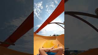 Action Aquapark Sunny Beach Giant Slide double Waterslide #Shorts