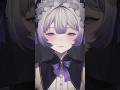 目を少し閉じて笑って、口だけを真顔に戻した時の目が…？#shorts #Vtuber
