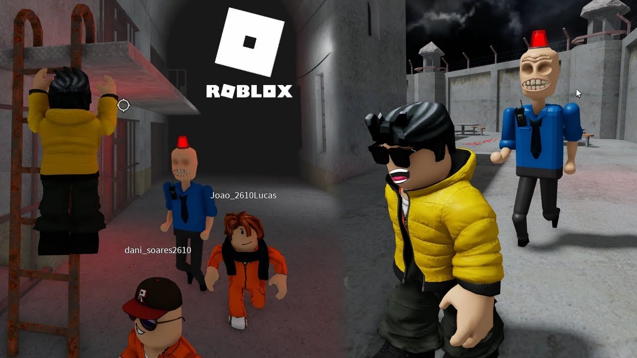 fuja da prisão #roblox #jogos #fy #foryou #robloxedit