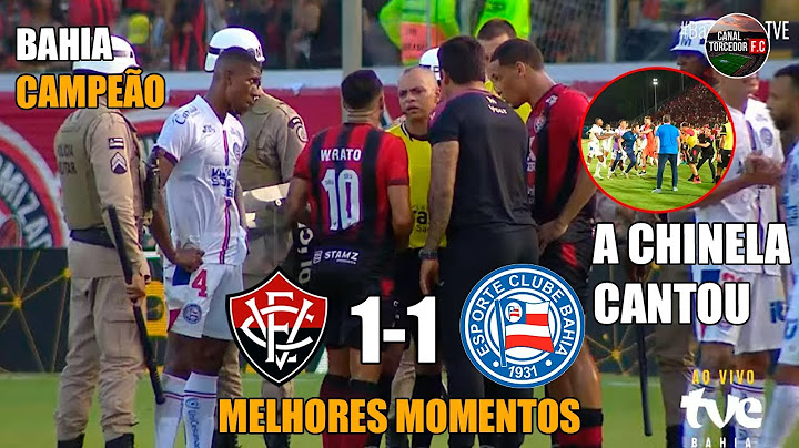 Vitória 1 x 1 Bahia - Melhores Momentos - COMPLETO - Final Baiano 2025