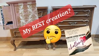 My BEST creation EVER? 🤯 Charity Challenge #tfgcharitychallenge #diy #furnitureflip #chalkpaint