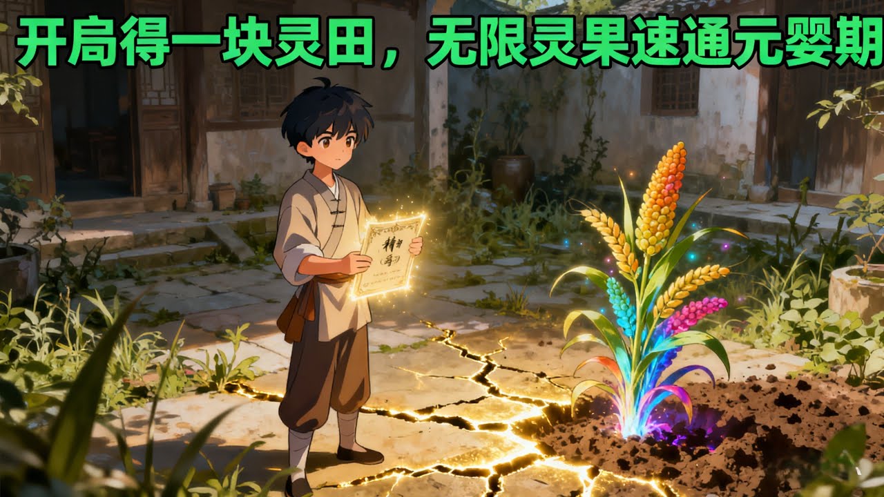 【玄幻、热血、快节奏、扮猪吃虎、打脸、爽文、逆袭】 外门张敬良得到一块灵田，能令天材地宝速生。 别人苦修几十年，才勉强成为元婴初期，他随便吃些紫晶人参果，就已经元婴大圆满……