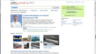 Rediff Realtime Indian News Search and Instant Search Service (Preview) screenshot 5