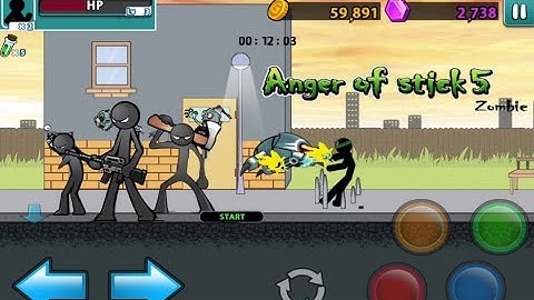 Anger Of Stick 5: Zombie Gameplay No Commentary Part 4