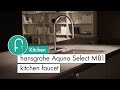 Hansgrohe aquno select m81 kitchen faucet