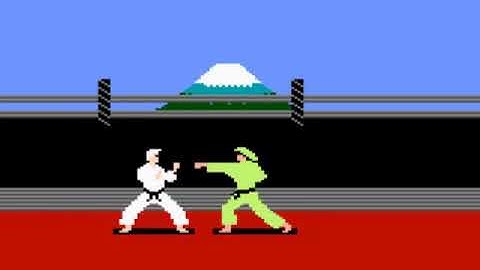 Karateka USA ATARI 7800 HYPERSPIN NOT MINE VIDEOS