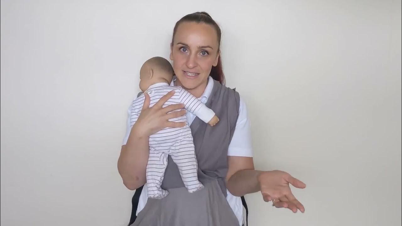 Moby Easy Wrap Review and Demonstration YouTube