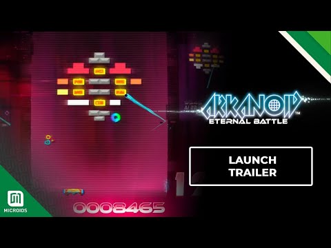 Arkanoid Eternal Battle | Launch Trailer PEGI EN | Microids, Taito & Pastagames