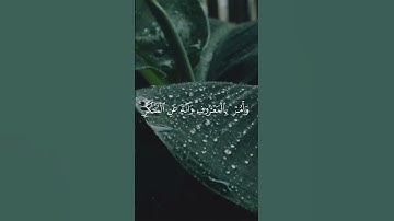| القرآن الكريم | ماتيسر من سورة لقمان القارئ محمد اللحيدان